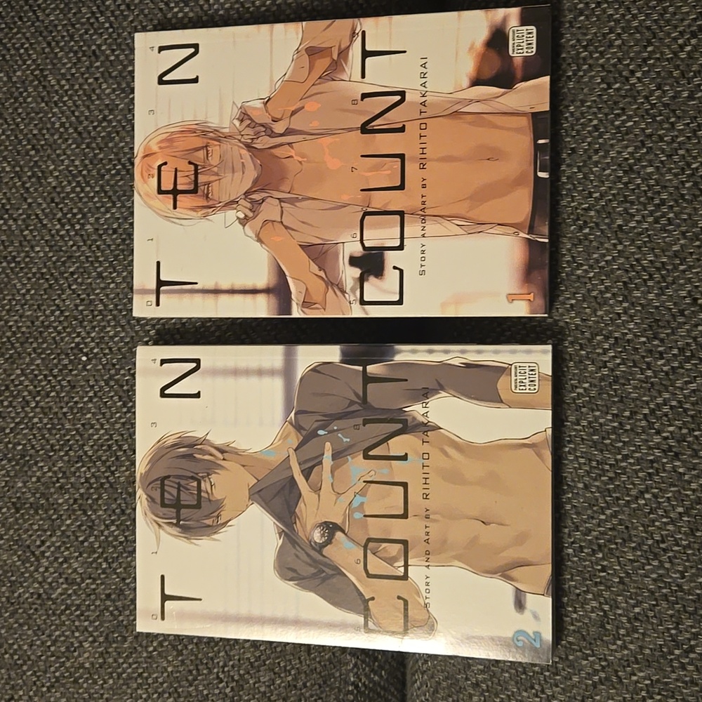 Ten Count Manga Vol 1, 2